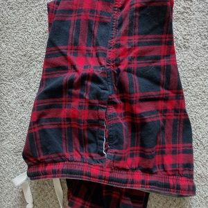 American eagle red plaid pajama pants '